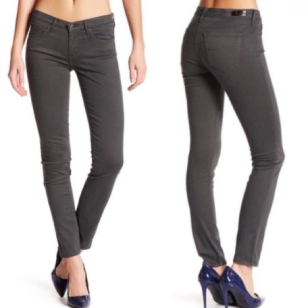 AG The Stilt Jeans in gray